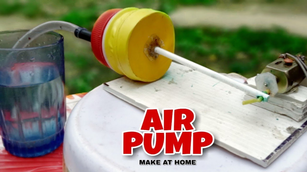 How to Make Air Pump at Home Air Pump For Fish Tank DIY AIR PUMP