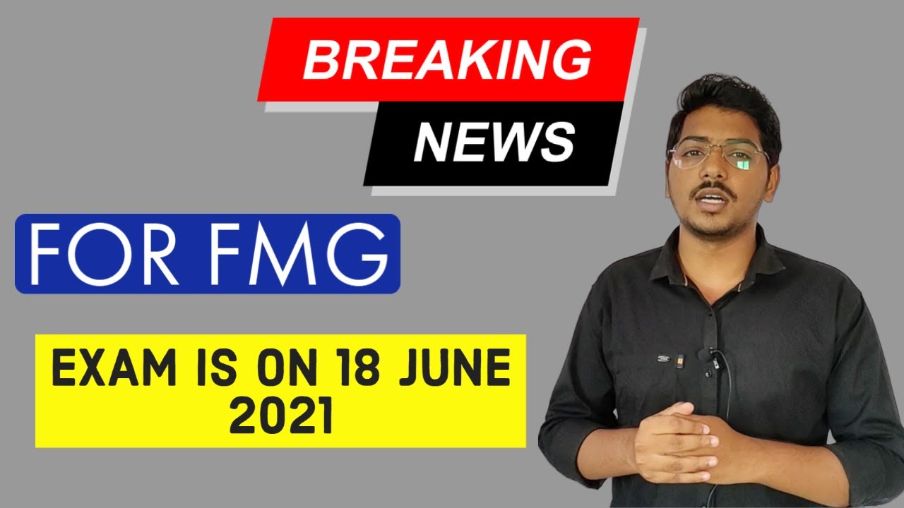 Breaking News !! FMGE 18th June, 2021 !! By NBE ! Admit Cards
