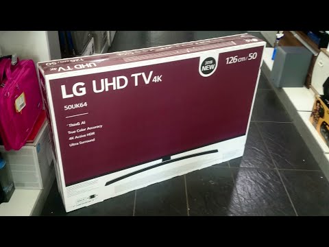 LG 50UK6470 UNBOXİNG // Kutudan çıkardık inceledik