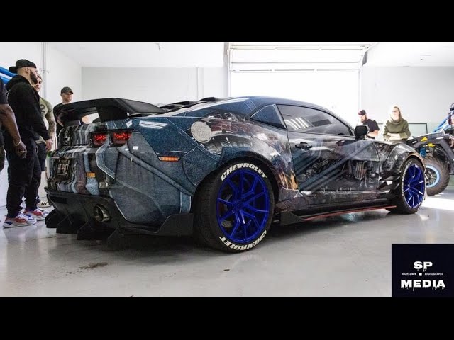 My New Wrap Unveil | Optimus Prime Camaro - YouTube