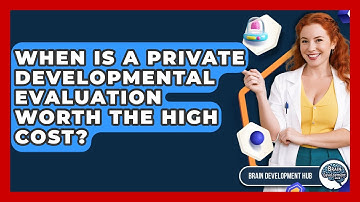 When Is A Private Developmental Evaluation Worth The High Cost? - Brain Development Hub
