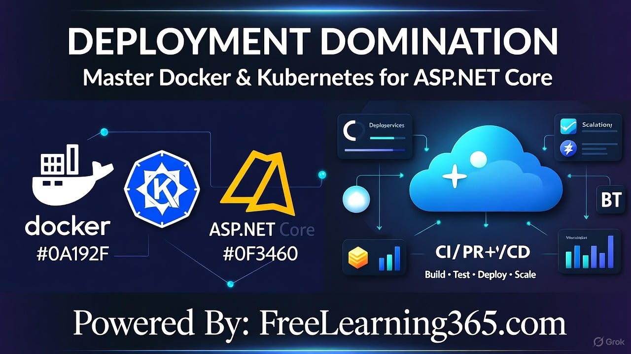 Deployment Domination: Master Docker & Kubernetes for ASP.NET Core Apps ...