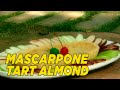 Resep dark cerry mascarpone tart with almond | GULA GULA