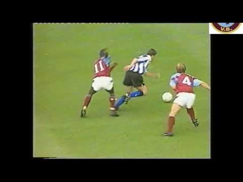 Sheffield Wednesday 2 Aston Villa 3 - League Div 1 - 17th Aug 1991