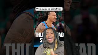 Wemby plz do something #espn #nba