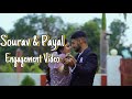 Sourav  payal engagement