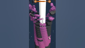 satisfying stack ball #shortsfeed #shorts #stackballsolution #viral #gameplay