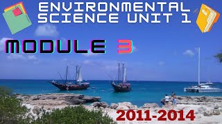 ENVIRONMENTAL SCIENCE 2011 TO 2014 UNIT 1 PAPER 2 MODULE 3