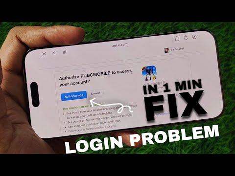 BGMI TWITTER LOGIN PROBLEM SOLUTION IPHONE || PUBG TWITTER LOGIN PROBLEM IOS