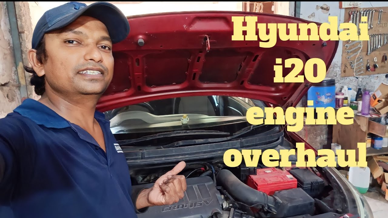 Hyundai i20 diesel engine overhaul full video। engine problem overhaul