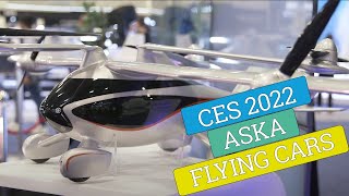 Keep Your Eyes On The Sky Flying Cars Are Here aska Flying Car  Ces 2022