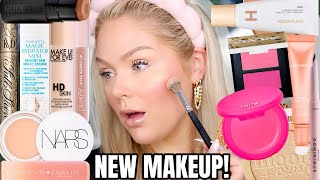 Let's Try NEW *VIRAL* Makeup 🤩 Full Face First Impressions | KELLY STRACK