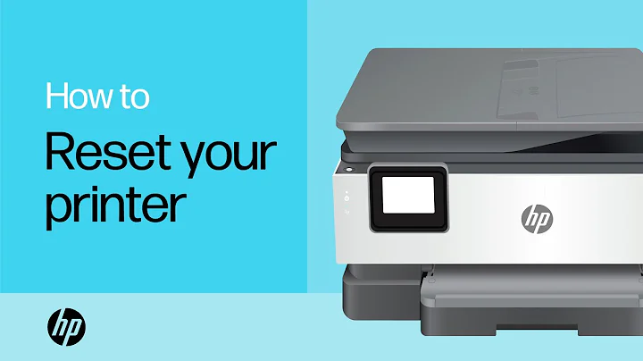 How to Reset your HP Printer | HP Printers | @HPSupport