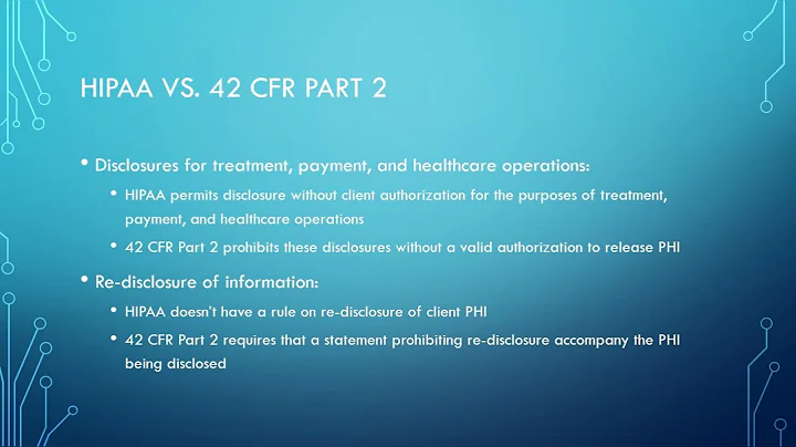 42 CFR Part 2
