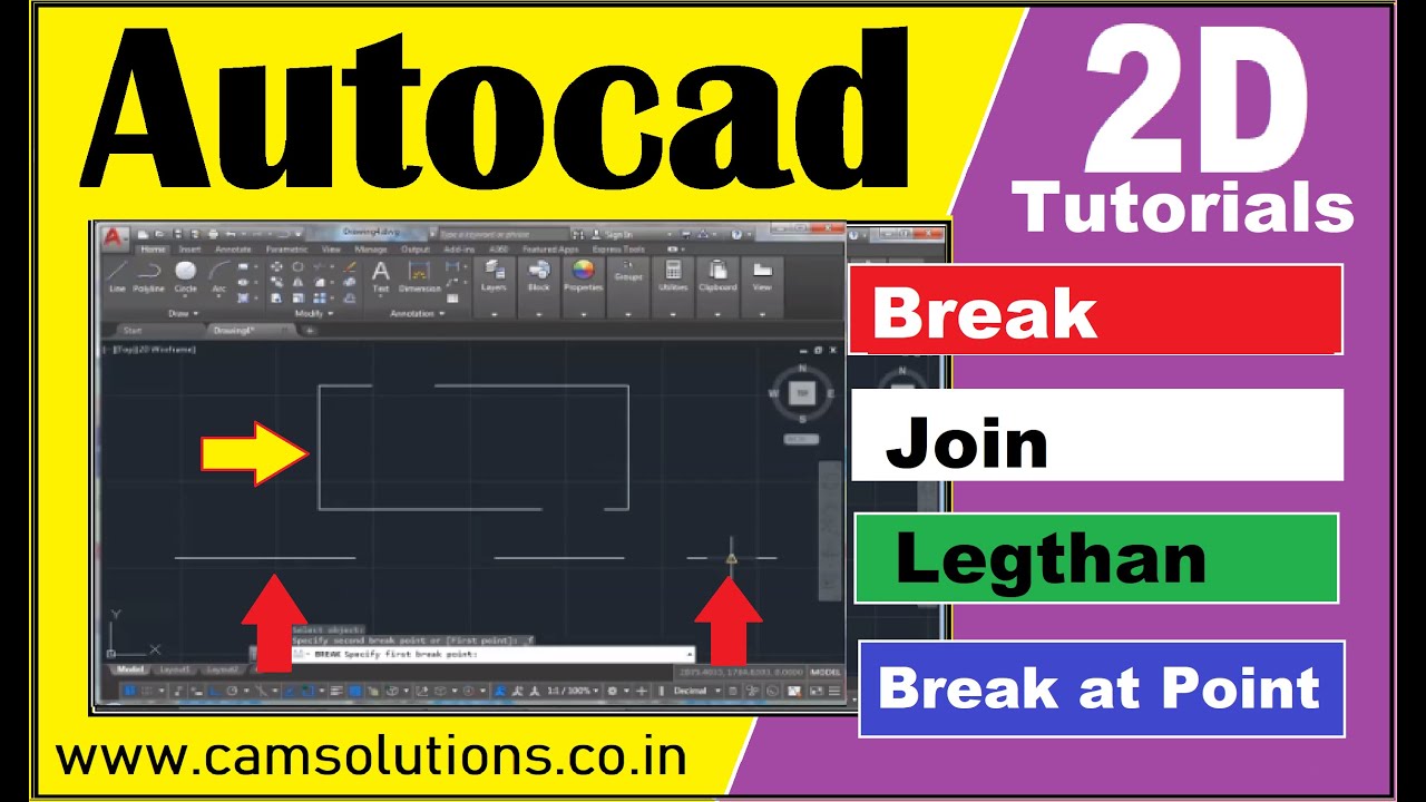 AUTOCAD TUTORIAL IN HINDI 2D COMMANDS IN DETAIL AUTOCAD 