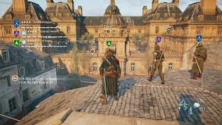 AC Unity 2024 decent heist with randoms -- Master Assassins mod outfit