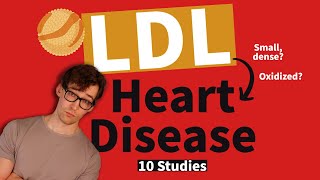 LDL Cholesterol: Heart Disease Risk? Does size matter? [Study 171 - 180 Analysis]