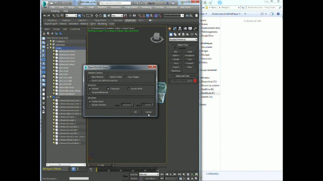 3ds max .dmesh exporter