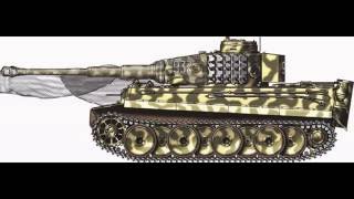 1/16 German Sherman Nylon Red Camuflaje Desierto Militar Modelo RC Tiger A Tanque 