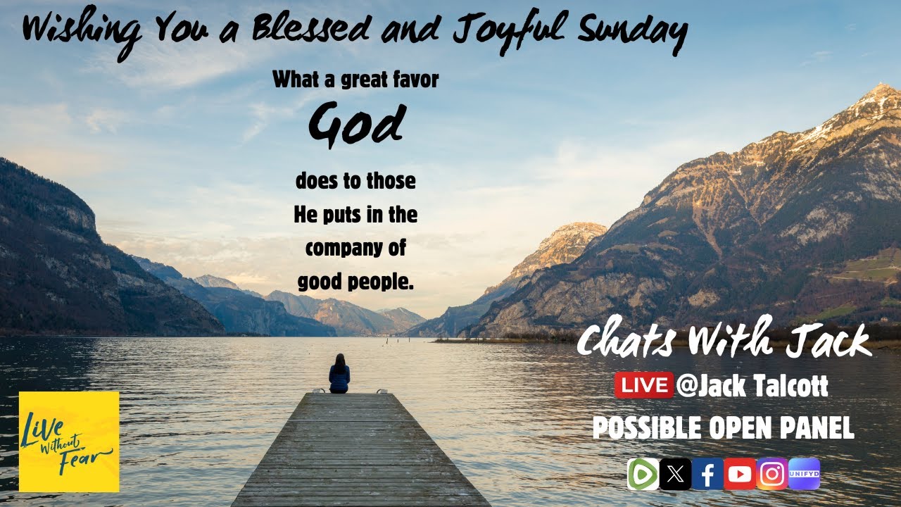 Unity, Intimacy, Wholeness, Holy; Chats with Jack and Open(ish) Panel ...
