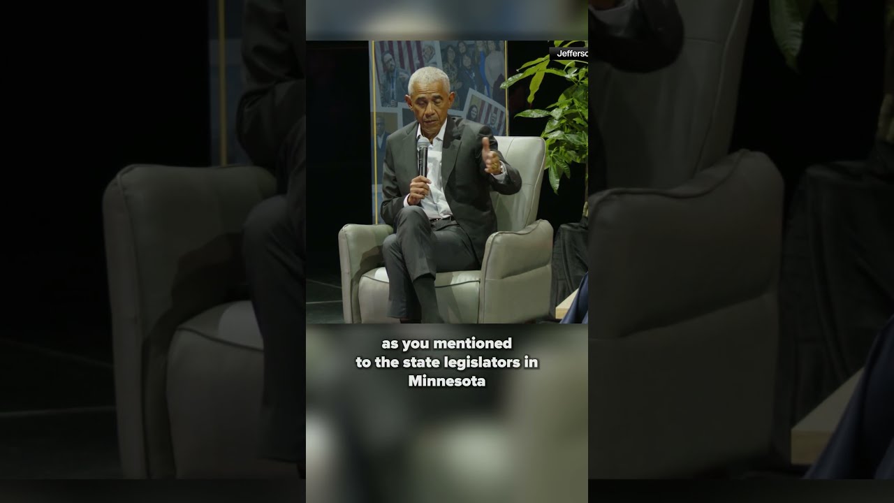 Former President Obama Denounces Political Violence In The Wake Of Charlie Kirk Shooting