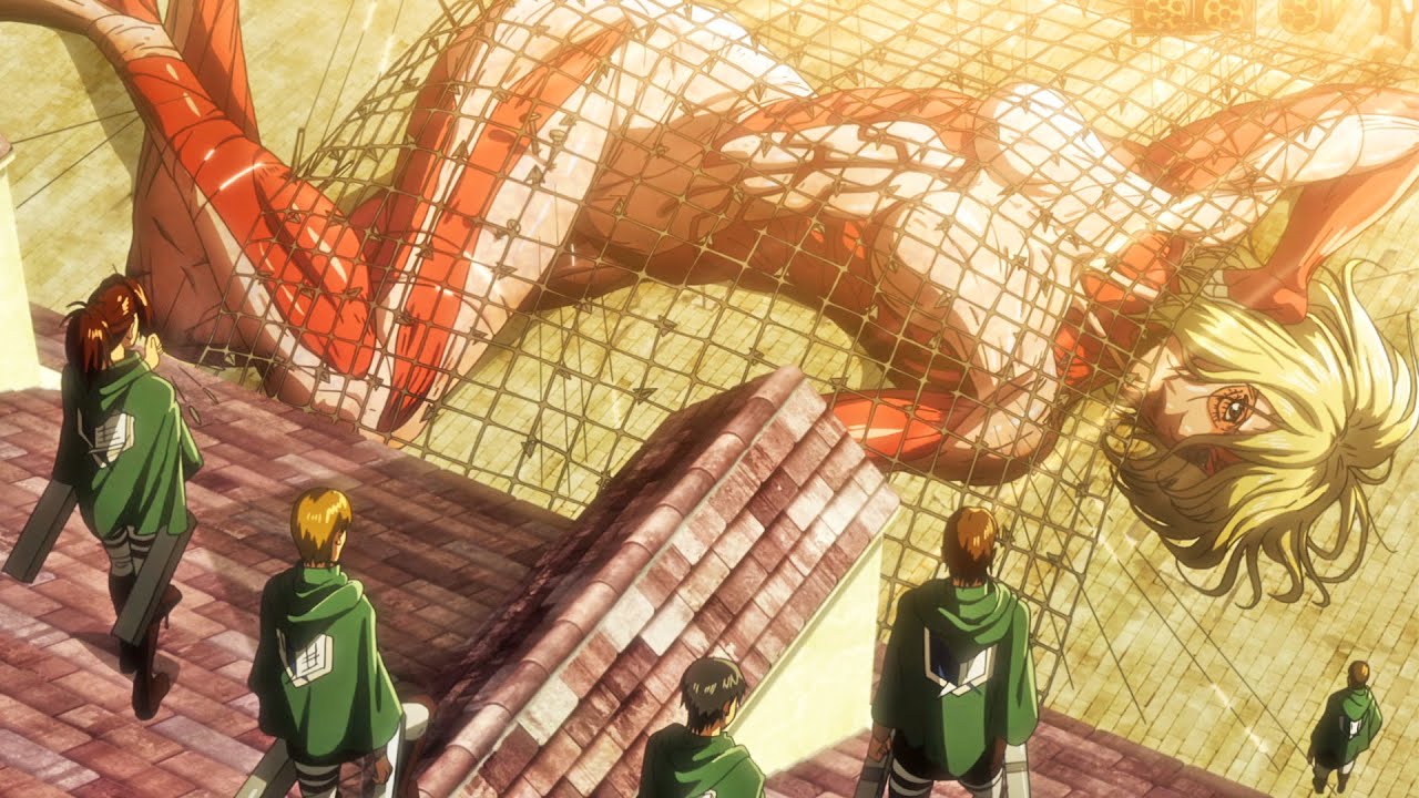 Enclosed City Where Titans Hunt Humans For Food