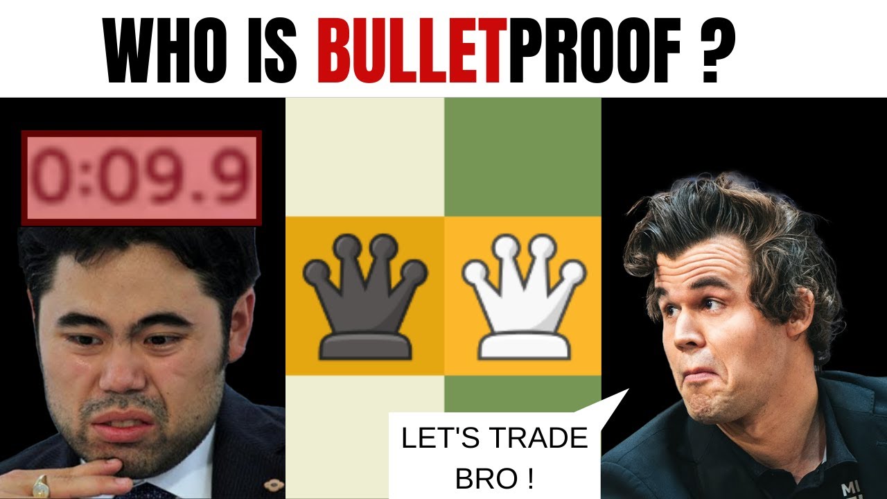 Магнус против Хикару - Битва мастеров пуль!