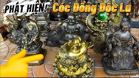 Cóc đồng độc lạ _ Rồng ôm châu _ Phật Di Lạc Bằng Đồng. #đồcổcầnthơ #đồcổ