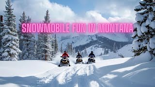 Відчуйте бажання пригод: снігоходи в Монтані
