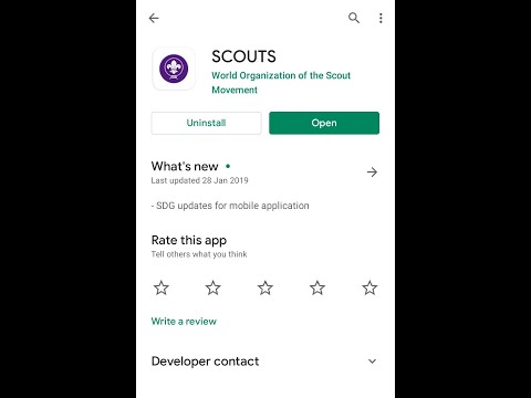 World Scout Organization (Login & Project Submission)