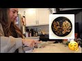 COOK WITH ME // HIBACHI AT HOME 🍚🥩🍤