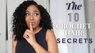 THE SECRETS YOU NEED TO KNOW ABOUT CROCHET HAIR| LIA LAVON screenshot 2