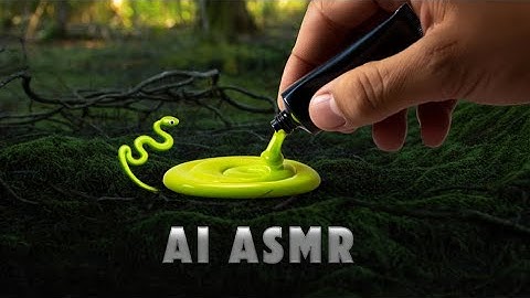 【AI ASMR】 Mind-Blowing ASMR: Paint Tube Into Magical Animals! #ASMR #Satisfying #PaintTubeMagic