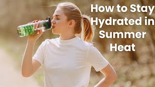 Beat the Heatwave! 10 HOT Tips to Stay Hydrated This Summer Scorching Heat 🌞💧Expert Advice Stay Cool