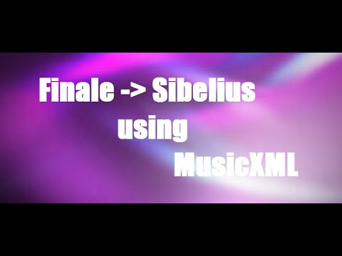 How to Import Files Into Sibelius From Finale (Using MusicXML) - Sibelius Tips & Tricks
