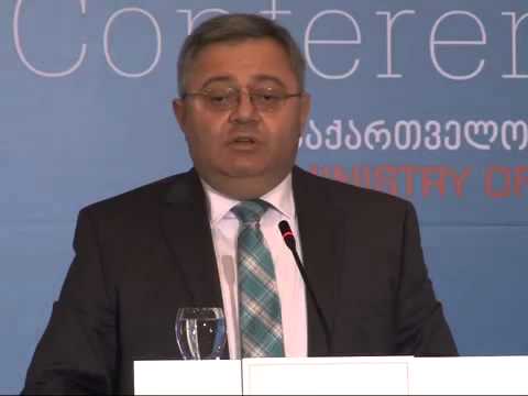 გამოსვლა საქართველოს თავდაცვისა და უსაფრთხოების მეცხრე კონფერენციაზე