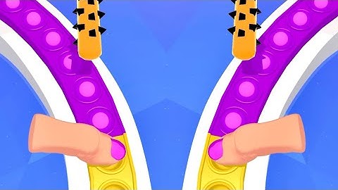 Pop it Run! Very satisfying and relaxing ASMR slicing video!