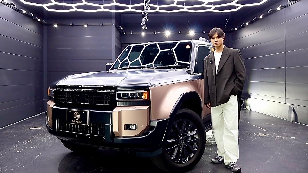 岸田 I fully wrapped my beloved Land Cruiser 250. - YouTube