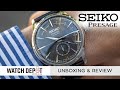 Seiko Presage SSA345J Espresso Martini Cocktail Time - Unboxing & Quick Look