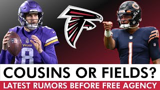 LATEST Falcons Rumors On Signing Kirk Cousins Or Trading For Justin Fields