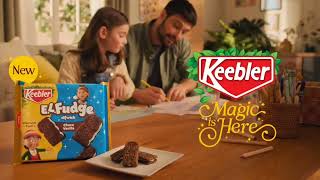Keebler  new El fuge choco and vanilla cookie commercial