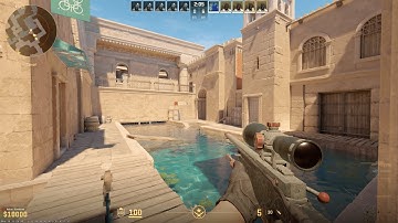 CS2 Anubis Casual Bot Gameplay (2024)