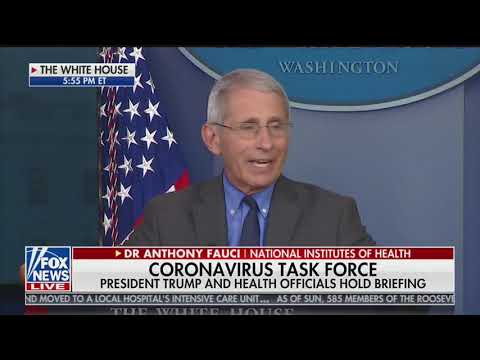 Dr. Fauci says President Trump did not delay mitigation