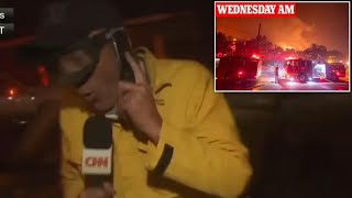 CNN Reporter Nick Watt's Close Call with LA Wildfire Debris! Net Worth