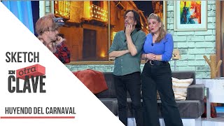 Chona Y Mario Huyendo Del Carnaval