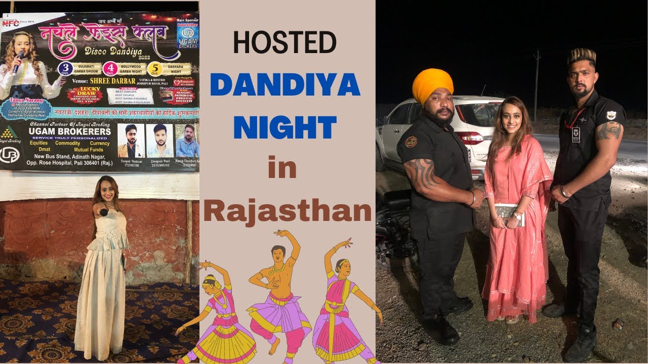Dandiya night in Rajasthan | navratri special | garba night | Tanya Narang vlogs