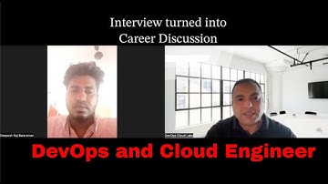 DevOps Engineer Interview turned into Career Discussion #devopsengineer #cloudengineer #interview