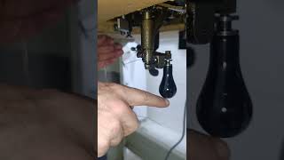 How to switch from moss stitch to chain stitch with a CORNELY LG3 machine.#embroidery #cornely