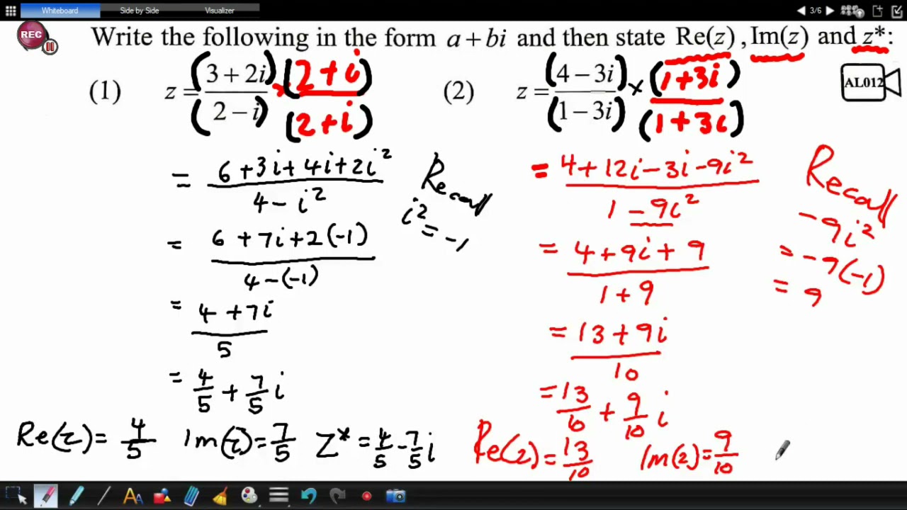 complex-conjugates-and-division-of-complex-numbers-grade-10-ap-advanced-math-youtube