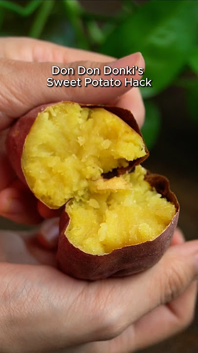 Don Don Donki’s Sweet Potato Hack 🍠